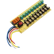 12V 24VDC power distribution 9 /18 way PCB board terminal block for switching power supply electrici