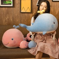RADIANTZAP Whale Plush Toy Marine Life Plush Toy Cute Plushie Dolls Animal Dolls Cartoon Doll Home D