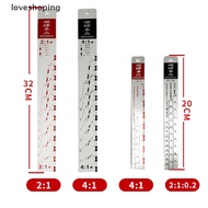 [loveshoping] Mixing Tool Standard Car Paint Ruler Suitable for Cars Paint Ruler Paint Tool [my]
