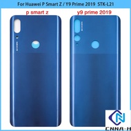 6.59" New For Huawei P Smart Z / Y9 Prime 2019 STK-LX1 Battery Back Cover Rear Door Glass Panel Housing Case Replacement