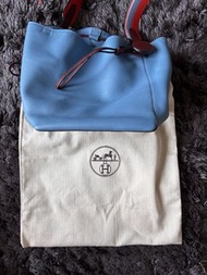 Authentic Hermès Licol 17 – Rare Two-Tone Evercolor Leather – 100% Genuine"