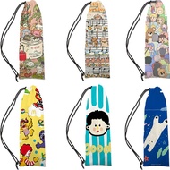 2024 Soft Badminton Bag Cartoon Sports Fashion Badminton Racket Bag New Style Trendy One-Shoulder Portable Racket Bag