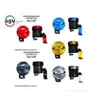 Brake Fluid Tank BIG CNC CapSMOKE Plus Universal Tank Bracket AGV RACING