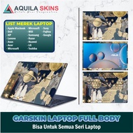 Laptop & Laptop Skin Protector - Garskin Apple/Dell/HP/Lenovo/Asus/MSI/Acer/Toshiba-Pattern A01