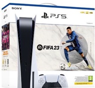 PS5光碟版FIFA23套裝連2隻手制