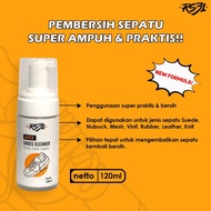 NEW RS31 SHOES CLEANER - CAIRAN PEMBERSIH SEPATU / PENGHILANG NODA SEPATU MEMBANDEL DAN SUPER AMPUH,