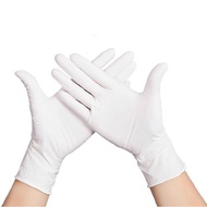 READY STCOK Disposable Nitrile Gloves Powder Free / 100pcs per box - XS/S/M/L/Size 100pcs