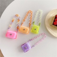 PO: Fluorescent Korean Street Style  AirPod &amp; AirPod Pro Chain Casing