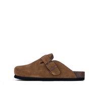 BOKEN รองเท้าแตะคู่แบบคลาสสิกรองเท้าแตะแบบสวมลำลองทำจากไม้ก๊อกพร้อมกับสายปรับได้