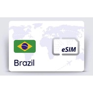 Brazil Esim Data Roaming 5GB 30Days