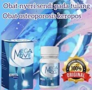 Megamove Asli Original Obat Tulang Nyeri Sendi Suplemen Asam Urat Herbal Alami - Megamove Original - Megamove Obat Sendi