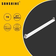 (LT8-600S) 2尺 LED T8 水晶頭可折疊雙端光管支架 單管