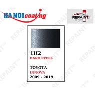 Scratch Removal Spray Paint for TOYOTA INNOVA METALLIC BLACK color code 1H2 - DARK STEEL genuine REP