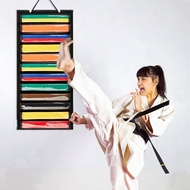 [mfnpqcn] Taekwondo Belt And Medal Organizer for Displaying Martial Arts Awards, Versatile Accessori