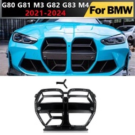2021 To 2024 for BMW G80 G81 M3 G82 G83 M4 Front Grilles Center Hood Facelift ACC Racing Grill CSL S