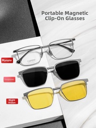 FC3-in-1 Polarized Magnetic Glasses Frames