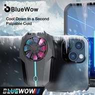 BlueWow F15 Universal Phone Cooling Fan Mobile Phone Radiator Rechargeable Folding Game Cooler Phone Cool Heat Sink 手机散热器