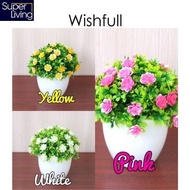 Mini Pot Home Decoration Plastic Plant Tree - Wishful Tree
