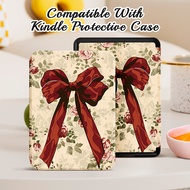 Minimalist Pattern Case for Kindle Paperwhite 5 / Kindle 2019/2022/2024 e-readers, Chinese Style Des