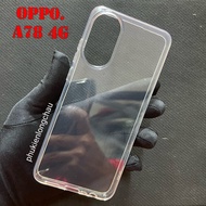 OPPO A78 4G SQUARE FRAME CLEAR CASE