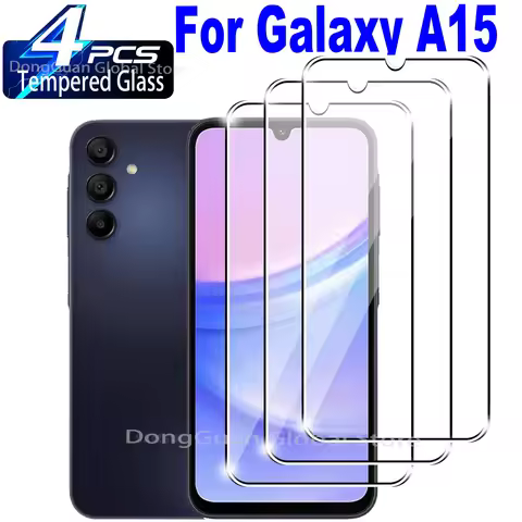 For Samsung Galaxy A15 5G 4G Tempered Glass Screen Protector Glass Film