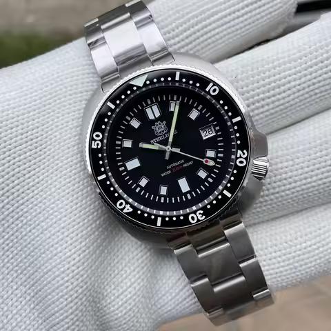SD1970R Limited Supply STEELDIVE Brand 44mm Stainless Steel Ceramic Bezel 200M Waterproof NH35 Autom