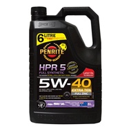 PENRITE HPR5 น้ำมันเครื่องเพนไรท์ สังเคราะห์ 100% 5W-40 ขวด 6 ลิตร