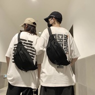 Ulzzang Korean Fashion Nylon Men Pouch Bag Fanny Pack Waist Bag Chest Pack