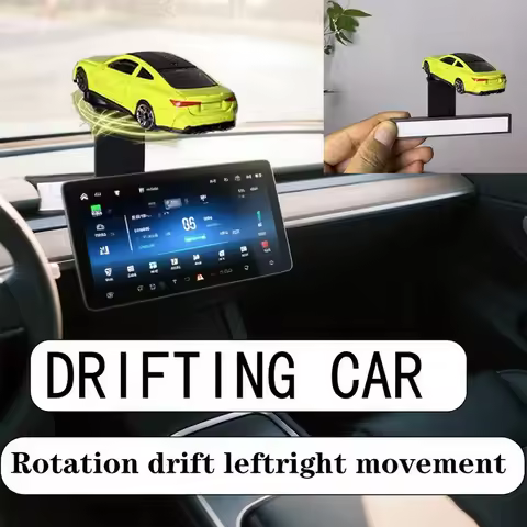 Car Drift Rotating Ornaments Auto Dashboard Turning Racing Model Deco Car individuality Center Conso