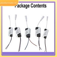 [GRKN]LED Panel Driver Constant Current 3W 6W 12W 18W 24W DC LED Power Supply