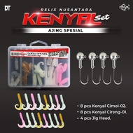 Soft LURE AJING Special RELIX NUSANTARA Fishing Bait CASTING SOFLURE Fishing Rod Tin JIGHEAD