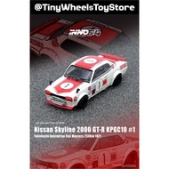 Inno64 Nissan Skyline 2000 GTR KPGC10 #1 Takahashi Kunimitsu Fuji Masters 250Km 1971