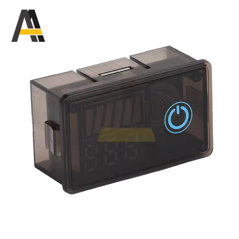 12V 24V 36V 48V 60V 72V Car Battery Charge Level Indicator Lithium Battery Capacity Meter Tester Dis