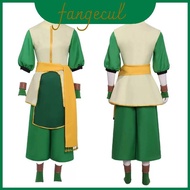 Last The Avatar Airbender Toph Cosplay Costume For Play Role Anime