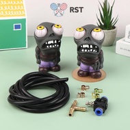 RunSabailTWO Car Turbo Explosive Eye Doll Car Boost Eye Zombie Toys To Dpress Ornaments Big Eye Doll