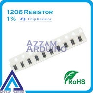 Resistor smd 1206 3K6ohm 3K6 3K6R ohm tolerance 1%