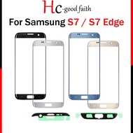 New Touch Screen Front Glass For Samsung Galaxy S7 G930 S7 Edge G935 LCD Display External Glass Repl
