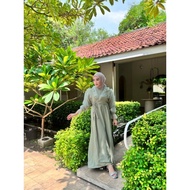 LS366 Queenstreet | Dune Airflow Premium Dress | Premium Plain Organza Women's Clothing | Ramadan Ei