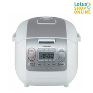 TOSHIBA หม้อหุงข้าวดิจิตอล 1 ลิตร รุ่น RC-10NMF สีขาว