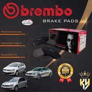 BREMBO BRAKE PAD VOLKSWAGEN POLO 1.4 GTI, GOLF 1.4 2.0 TSI MK6, JETTA (P85146) (P85114)