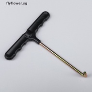 【Top】 1Pc Trampoline Spring Pull Tool Trampoline T Hook Tool Tent Peg Puller Extractor （SG）