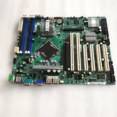For Supermicro 3200 Chip Single-Way 775-Pin Server Motherboard X7SBA Equipment Motherboard
