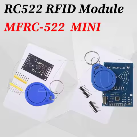 MFRC-522 RC-522 RFID module RC522 Mini Kits S50 13.56 Mhz 6cm With Tags SPI Write & Read For Uno 256