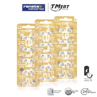 Renata Extra Life 377 371 362 364 394 395 Extended-life Silver Oxide Watch Battery 1.5V Extra Long L