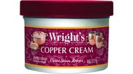 Wrights Copper Brass Cream Cleaner - 8 Ounce - Gently Cleans and Removes Tarnish Without Scratching