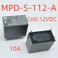 Brand New Original 4-Pin 5A/10A Meishuo Relay MPD-S-112/124/105-A 32F-1A
