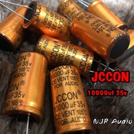 คาปาซิเตอร์ JCCON 10000uf 35V สีทอง