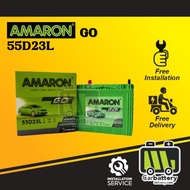 [Installation Provided] Amaron GO 55D23L Car Battery Bateri Kereta Proton Exora Preve Toyota Vellfire Alphard