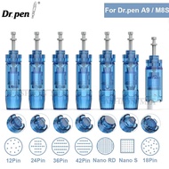 5pcs Dr Pen M8S Cartridge Needle 12/ 18 /24 /36 /42 Pin Nano Bayonet Cartridge Replacement Head For 