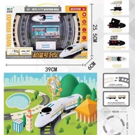 [FUNNY] Toy Rail Fast Train Set Car/Bullet Train With Track/Toy Car And Rail